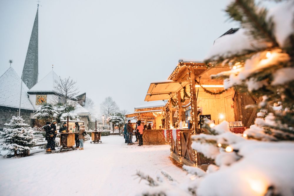 Christkindlmarkt in Algund Hotel Am Sonneck