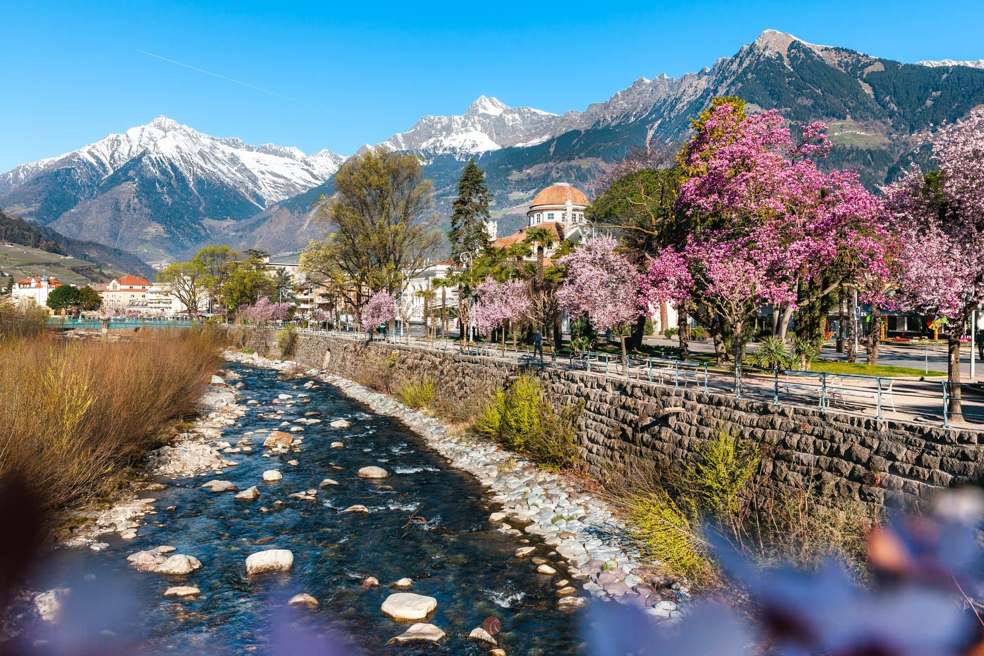 Frühling in Meran Hotel Am Sonneck