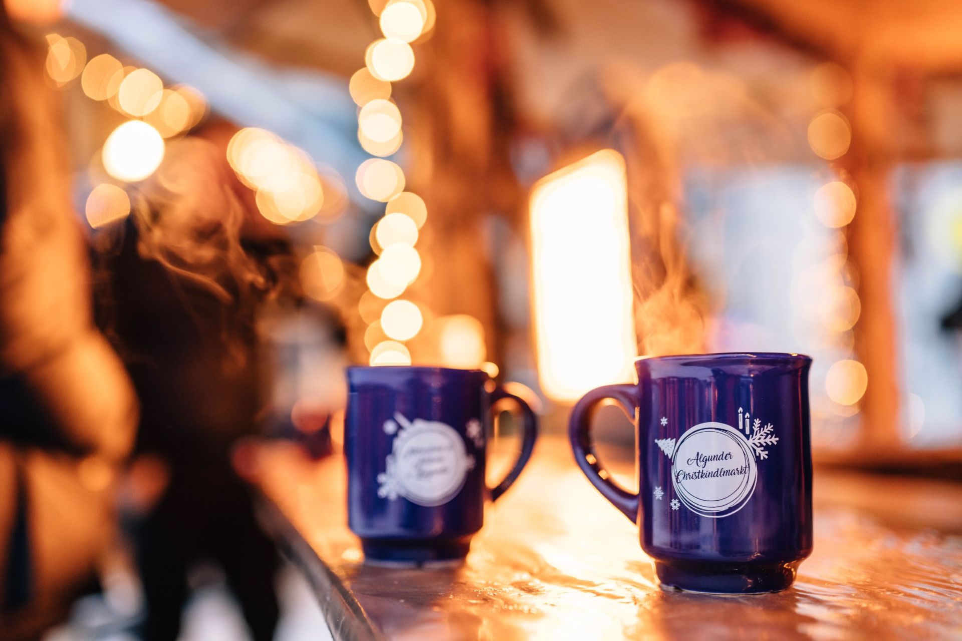 Glühwein am Algunder Christkindlmarkt Hotel Am Sonneck
