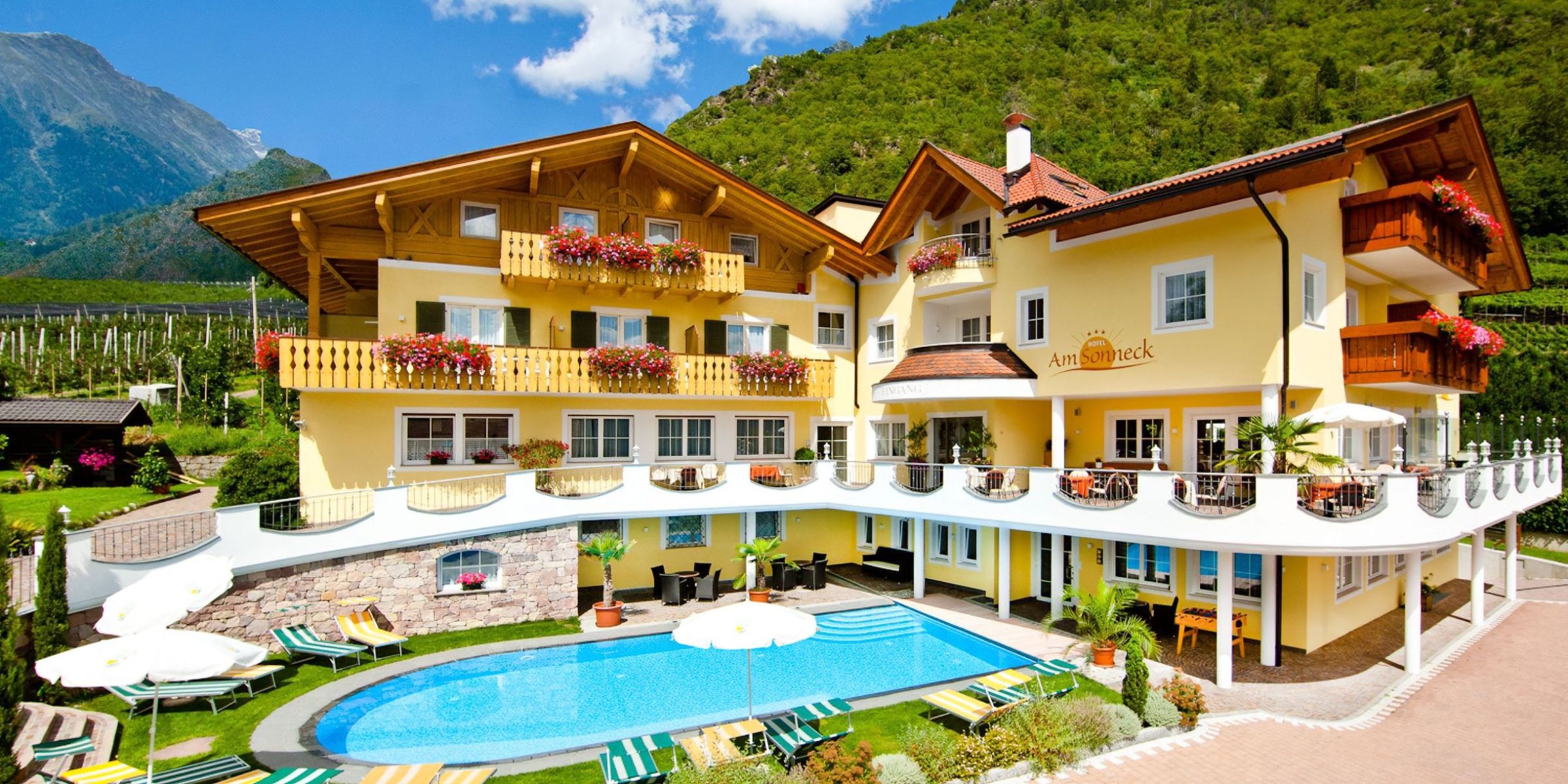 Gutschein Außenansicht Hotel Am Sonneck