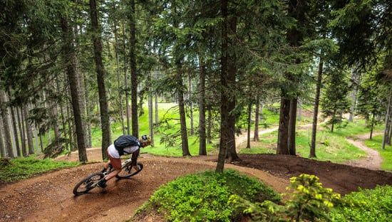 Mountainbiken bei Algund Hotel Am Sonneck