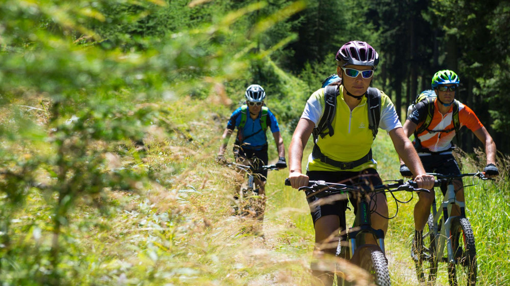 Mountainbiken rund um Meran – Hotel am Sonneck