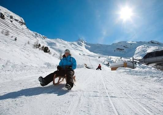 Rodeln in Südtirol Hotel Am Sonneck