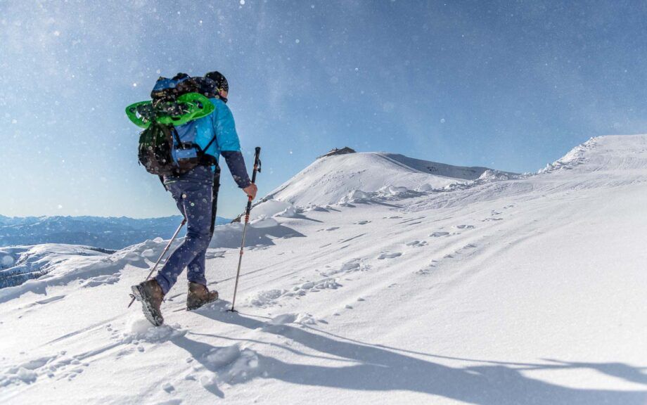 Schneeschuhwandern auf Meran 2000 – Hotel am Sonneck