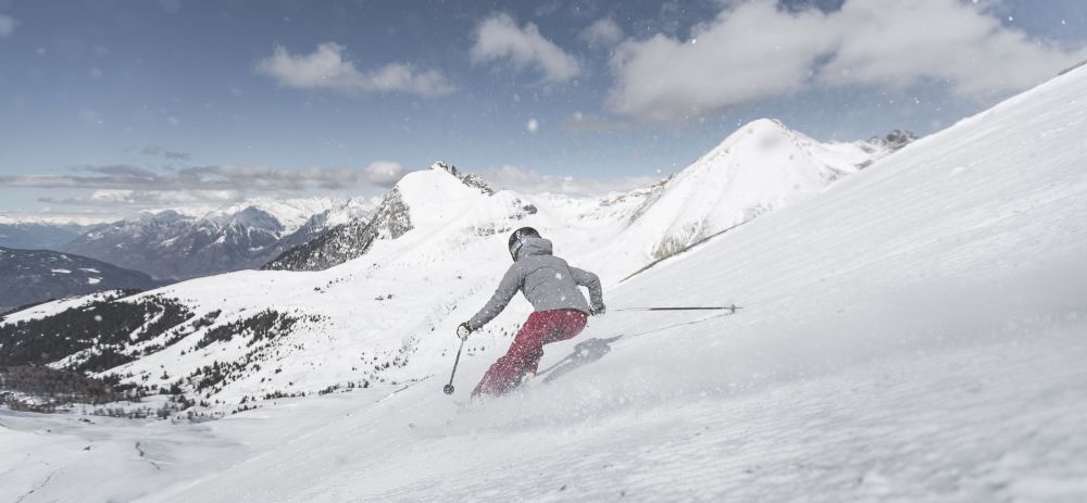 Skifahren auf Meran 2000 - Hotel Am Sonneck