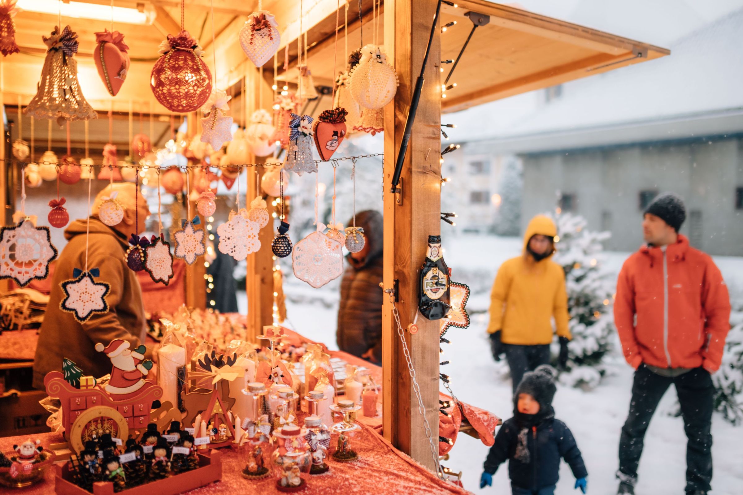 Weihnachtsmarkt in Algund Hotel Am Sonneck